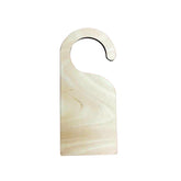 sublimation blank natural wood door hanger